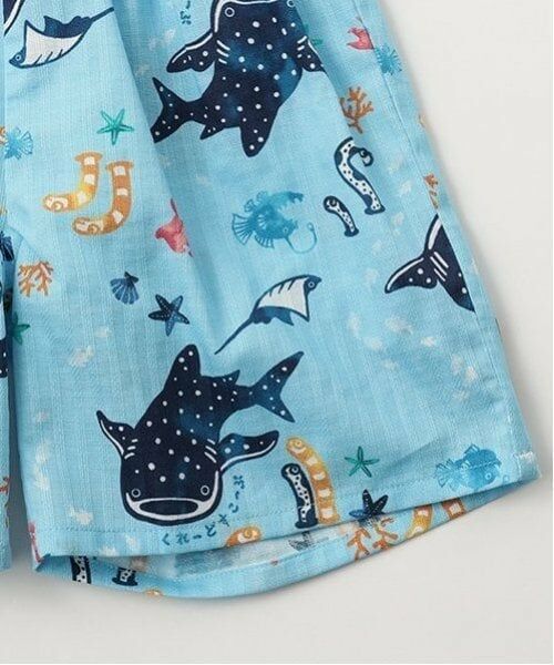 kladskap / クレードスコープ 着物・浴衣・小物類 | オーシャン柄甚平 | 詳細9