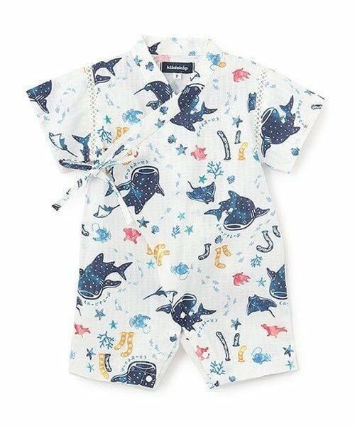 kladskap / クレードスコープ 着物・浴衣・小物類 | オーシャン柄甚平オール（オフ ホワイト）