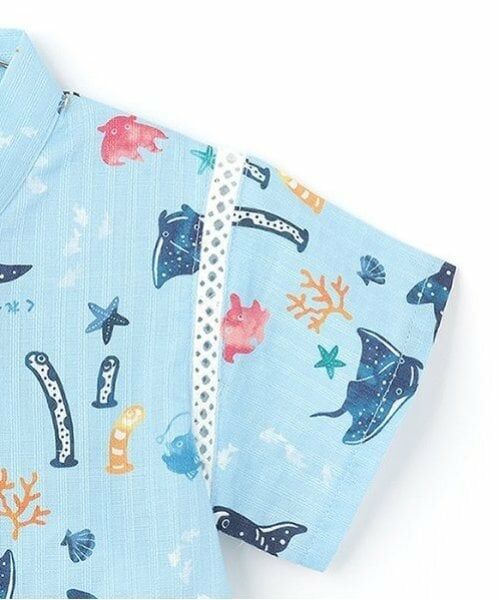 kladskap / クレードスコープ 着物・浴衣・小物類 | オーシャン柄甚平オール | 詳細4