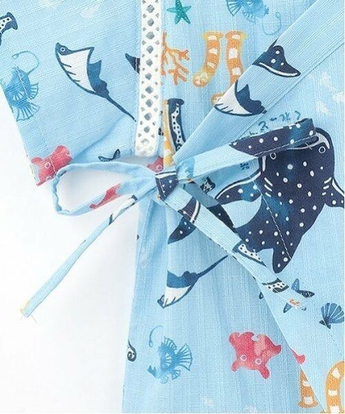 kladskap / クレードスコープ 着物・浴衣・小物類 | オーシャン柄甚平オール | 詳細5