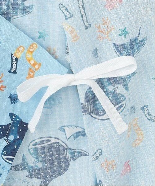 kladskap / クレードスコープ 着物・浴衣・小物類 | オーシャン柄甚平オール | 詳細6