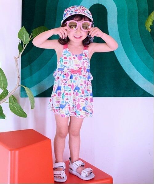 kladskap / クレードスコープ 水着・スイムグッズ | 【SWIM】総柄日除けつきスイムキャップ | 詳細14