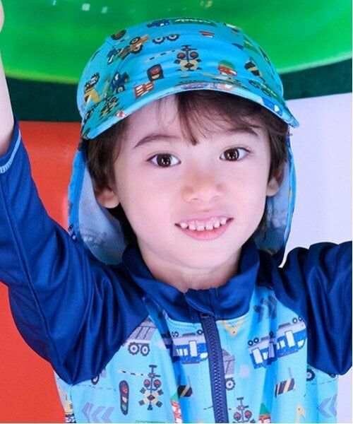 kladskap / クレードスコープ 水着・スイムグッズ | 【SWIM】総柄日除けつきスイムキャップ | 詳細15