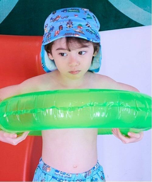 kladskap / クレードスコープ 水着・スイムグッズ | 【SWIM】総柄日除けつきスイムキャップ | 詳細16