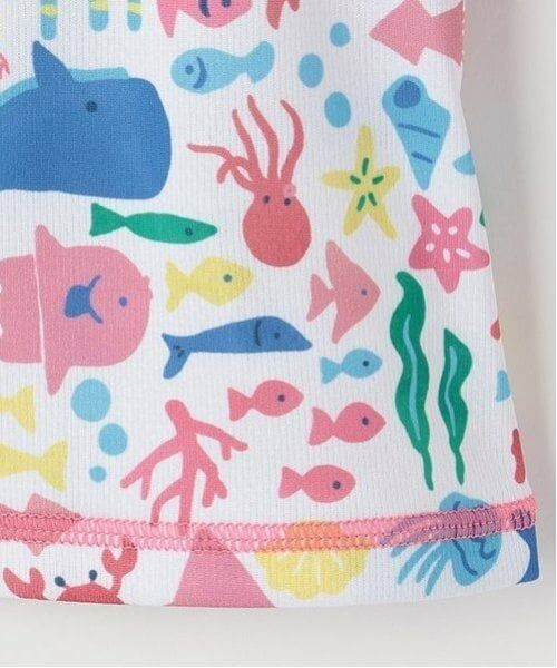 kladskap / クレードスコープ 水着・スイムグッズ | 【SWIM】お魚総柄長袖ラッシュガード | 詳細6