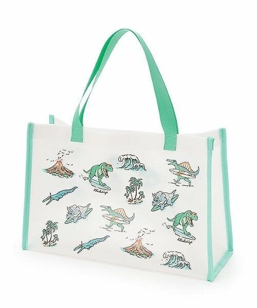 kladskap / クレードスコープ 水着・スイムグッズ | 【SWIM】総柄プールバッグ（エメラルド グリーン）