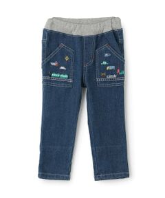 kladskap / クレードスコープ その他パンツ | 乗り物ロング丈ストレートパンツ