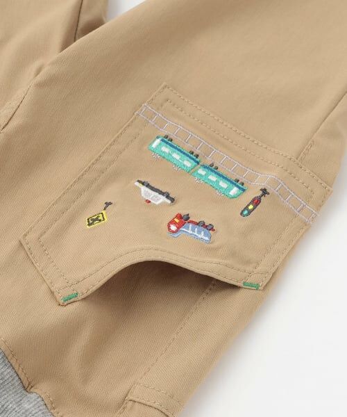 kladskap / クレードスコープ その他パンツ | 乗り物ロング丈ストレートパンツ | 詳細4