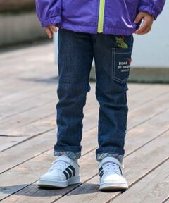 kladskap / クレードスコープ その他パンツ | 恐竜ロング丈ストレートパンツ