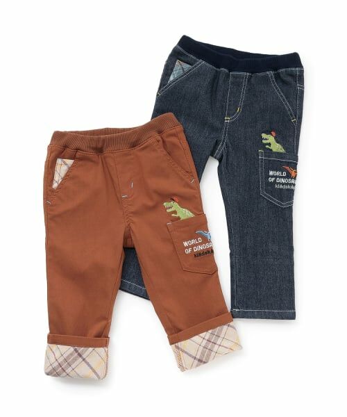 kladskap / クレードスコープ その他パンツ | 恐竜ロング丈ストレートパンツ | 詳細10