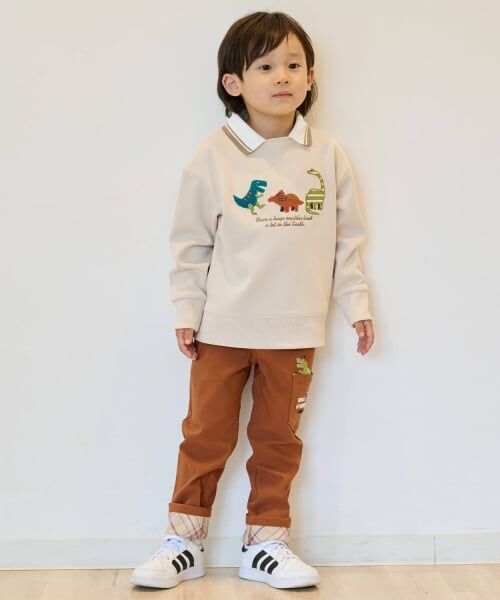 kladskap / クレードスコープ その他パンツ | 恐竜ロング丈ストレートパンツ | 詳細15