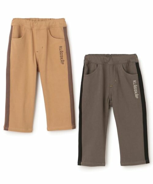 kladskap / クレードスコープ その他パンツ | ロゴ+サイドラインロング丈ペインターパンツ | 詳細9