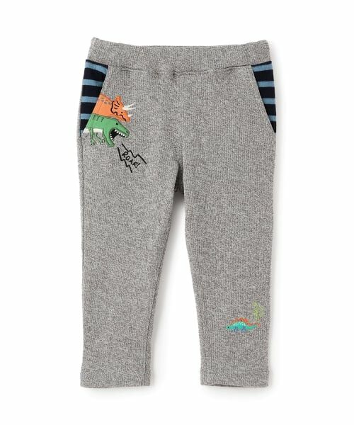 kladskap / クレードスコープ その他パンツ | 恐竜接結ロング丈ストレートパンツ | 詳細10