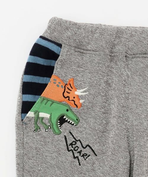 kladskap / クレードスコープ その他パンツ | 恐竜接結ロング丈ストレートパンツ | 詳細4