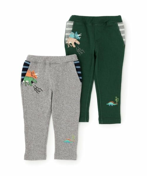 kladskap / クレードスコープ その他パンツ | 恐竜接結ロング丈ストレートパンツ | 詳細9