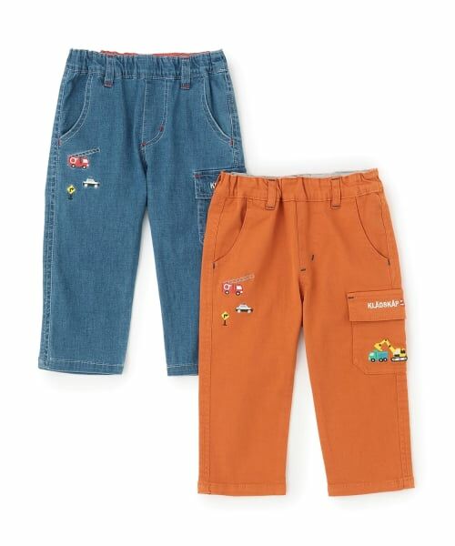 kladskap / クレードスコープ その他パンツ | 働く車ロング丈ペインターパンツ | 詳細10