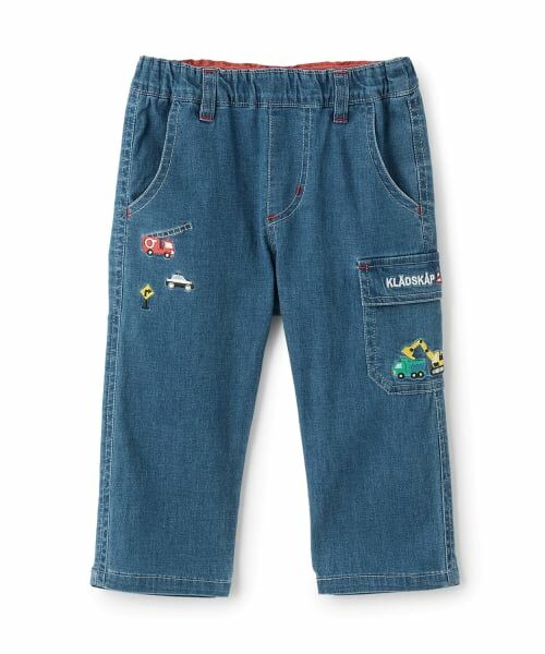 kladskap / クレードスコープ その他パンツ | 働く車ロング丈ペインターパンツ | 詳細11