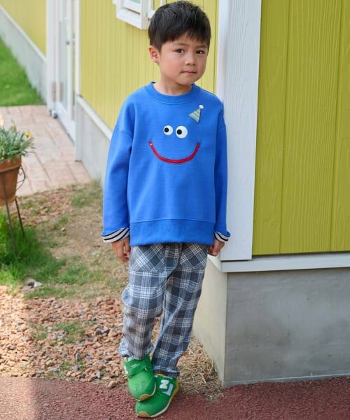 kladskap / クレードスコープ その他パンツ | JQチェックロング丈テーパードパンツ(グレー)