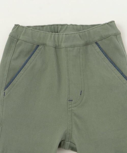 kladskap / クレードスコープ その他パンツ | 恐竜と火山ロング丈テーパードパンツ | 詳細2