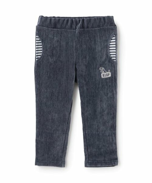 kladskap / クレードスコープ その他パンツ | 恐竜刺しゅうロング丈テーパードパンツ | 詳細11