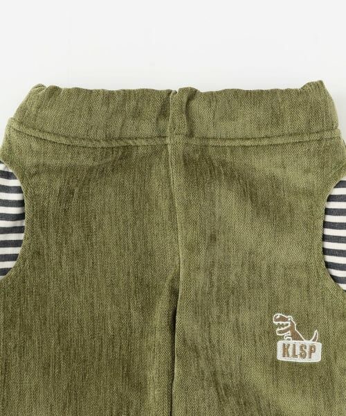 kladskap / クレードスコープ その他パンツ | 恐竜刺しゅうロング丈テーパードパンツ | 詳細2