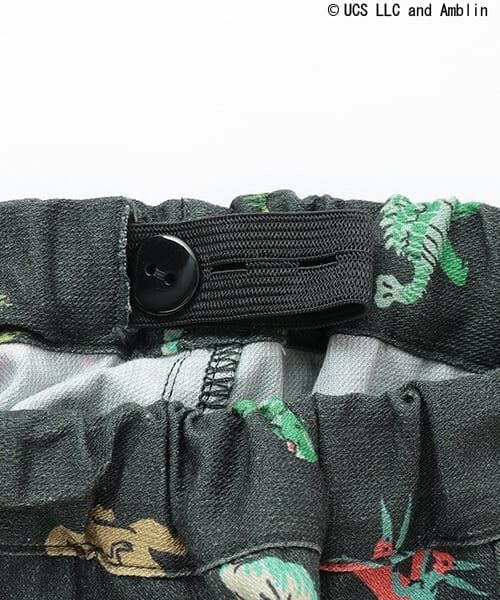 kladskap / クレードスコープ ショート・ハーフ・半端丈パンツ | 【JURASSIC】恐竜総柄5分丈パンツ | 詳細3