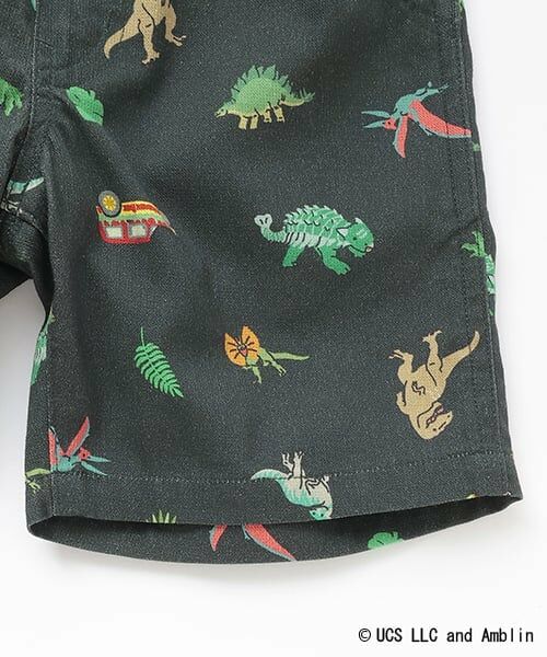 kladskap / クレードスコープ ショート・ハーフ・半端丈パンツ | 【JURASSIC】恐竜総柄5分丈パンツ | 詳細5