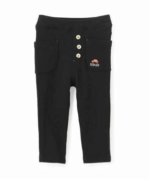 kladskap / クレードスコープ その他パンツ | 【人気商品再入荷】【直営店で取り扱い無し】車刺しゅうロング丈テーパードパンツ（黒）