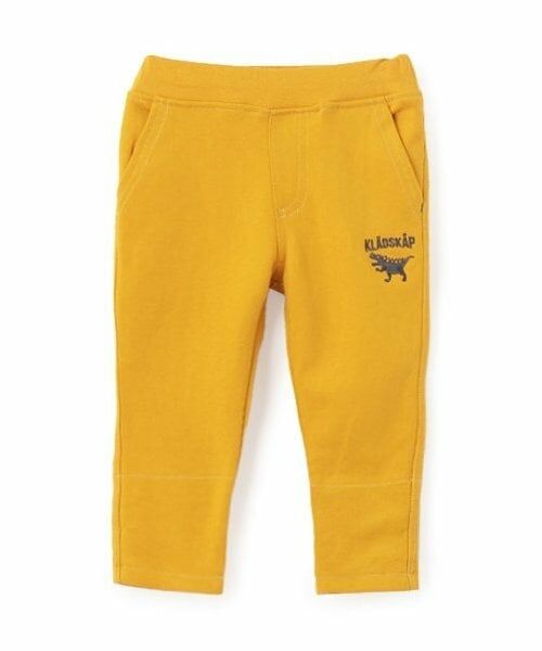 kladskap / クレードスコープ その他パンツ | 【人気商品再入荷】【直営店で取り扱い無し】恐竜ワンポイントパンツ（カラシ）
