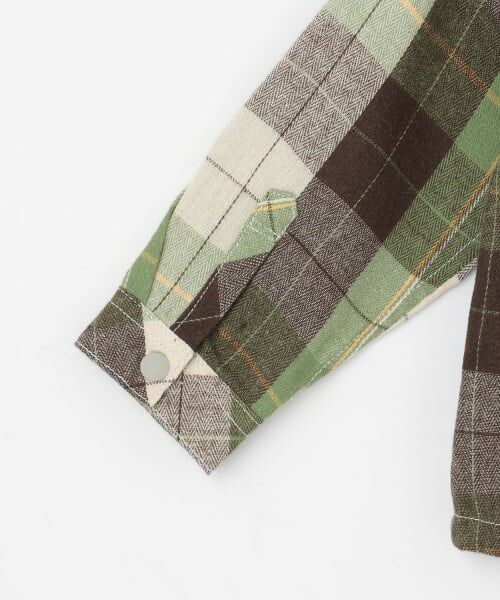 kladskap / クレードスコープ シャツ・ブラウス | 電車刺しゅう長袖チェックシャツ | 詳細4