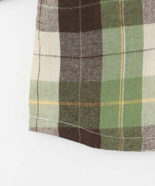 kladskap / クレードスコープ シャツ・ブラウス | 電車刺しゅう長袖チェックシャツ | 詳細5