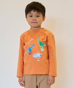 kladskap / クレードスコープ Tシャツ | サーカスザウルス/恐竜長袖Tシャツ