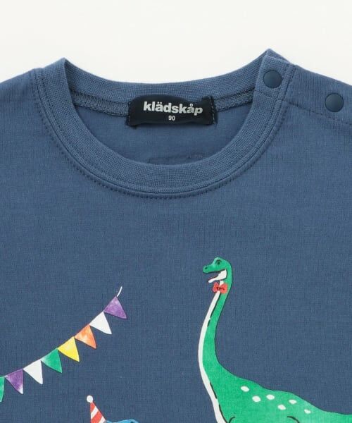 kladskap / クレードスコープ Tシャツ | サーカスザウルス/恐竜長袖Tシャツ | 詳細2