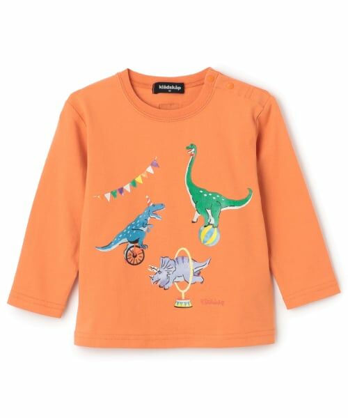 kladskap / クレードスコープ Tシャツ | サーカスザウルス/恐竜長袖Tシャツ | 詳細8