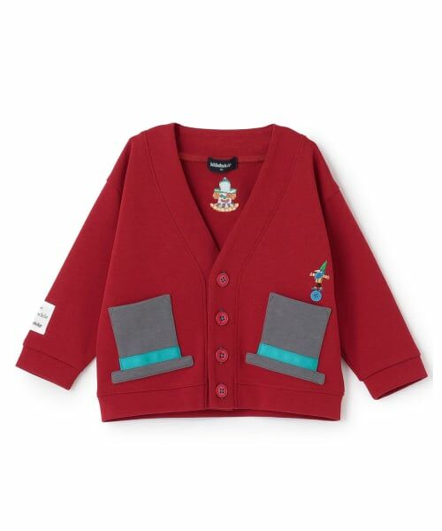kladskap / クレードスコープ カーディガン・ボレロ | 【コロボックル】長袖カーディガン（赤）