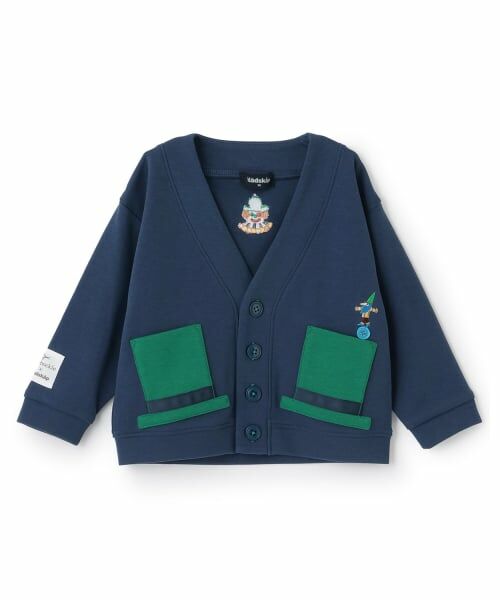 kladskap / クレードスコープ カーディガン・ボレロ | 【コロボックル】長袖カーディガン（紺）