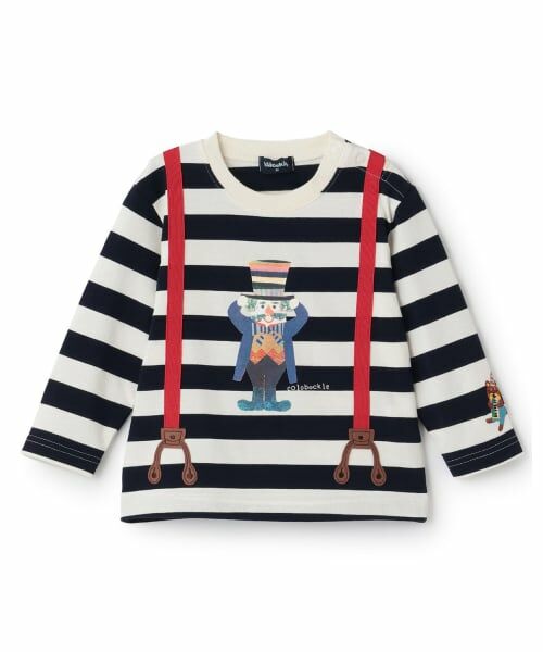 kladskap / クレードスコープ Tシャツ | 【コロボックル】ボーダー長袖Tシャツ（紺）