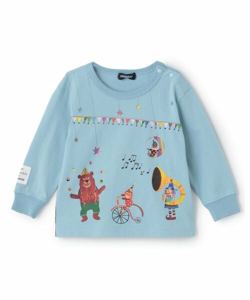 kladskap / クレードスコープ Tシャツ | 【コロボックル】長袖Tシャツ（サックス）