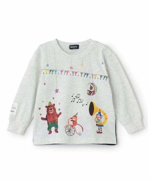 kladskap / クレードスコープ Tシャツ | 【コロボックル】長袖Tシャツ（シロ杢）