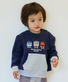 kladskap / クレードスコープ スウェット | 正面電車配色トレーナー