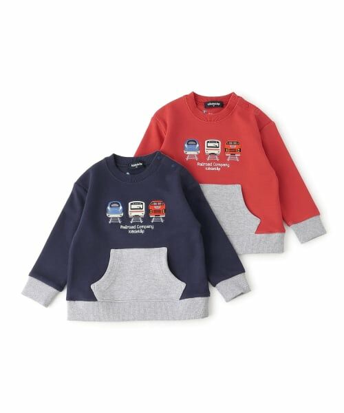 kladskap / クレードスコープ スウェット | 正面電車配色トレーナー | 詳細6