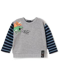 kladskap / クレードスコープ Tシャツ | 恐竜接結長袖Tシャツ