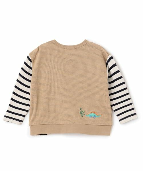 kladskap / クレードスコープ Tシャツ | 恐竜接結長袖Tシャツ | 詳細1