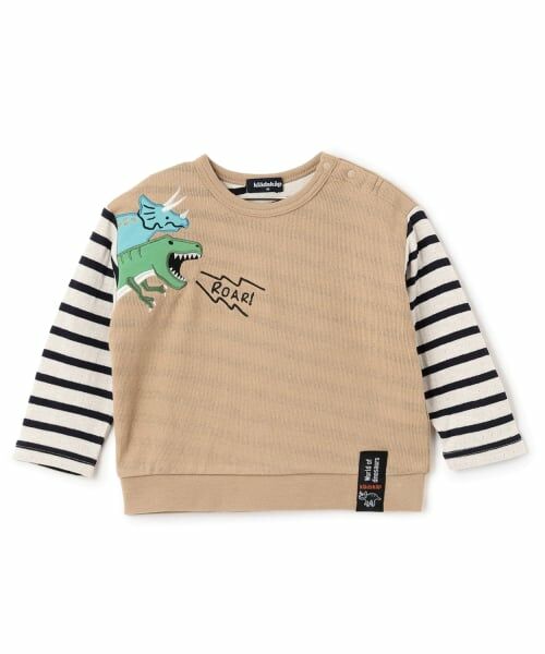 kladskap / クレードスコープ Tシャツ | 恐竜接結長袖Tシャツ | 詳細12