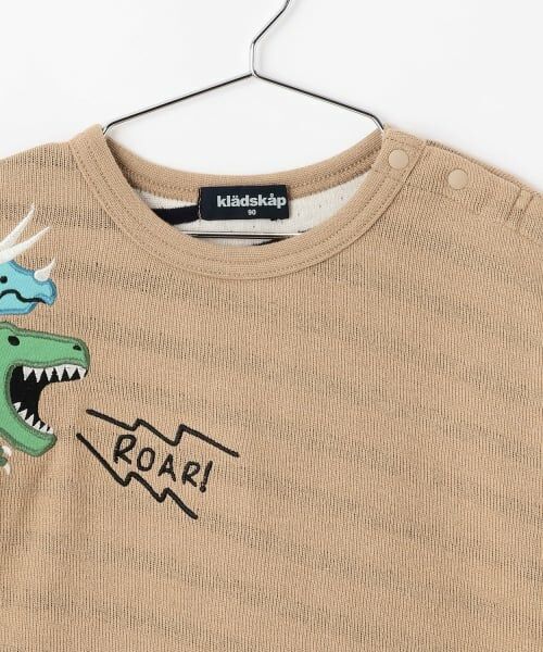 kladskap / クレードスコープ Tシャツ | 恐竜接結長袖Tシャツ | 詳細2
