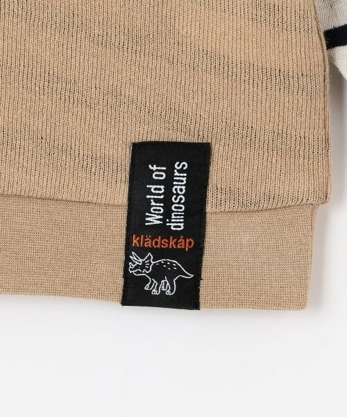 kladskap / クレードスコープ Tシャツ | 恐竜接結長袖Tシャツ | 詳細6