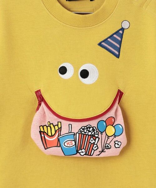 kladskap / クレードスコープ スウェット | ギミック顔トレーナー | 詳細4