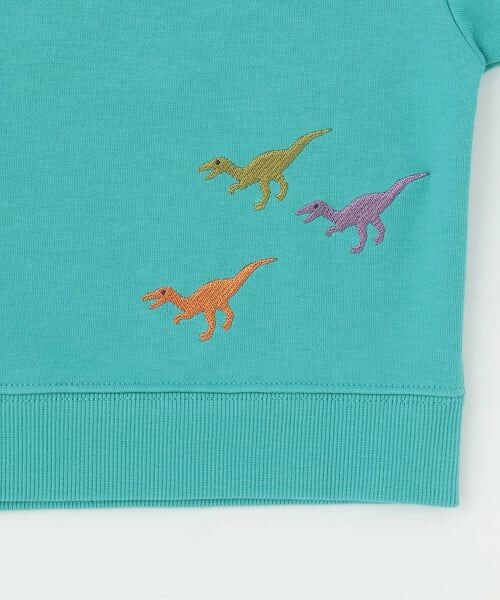 kladskap / クレードスコープ スウェット | 恐竜アップリケ衿つきトレーナー | 詳細5