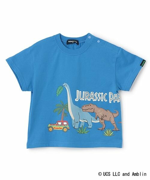 kladskap / クレードスコープ Tシャツ | 【JURASSIC】恐竜集合半袖Tシャツ（ブルー）