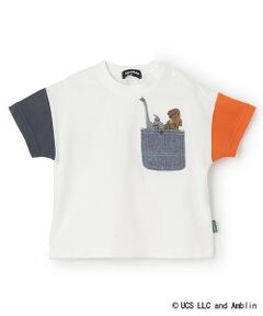 kladskap / クレードスコープ Tシャツ | 【JURASSIC】恐竜クレイジーカラー半袖Tシャツ